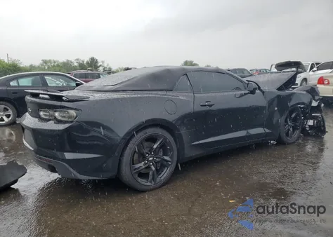 2019 Chevrolet Camaro Ss из США, поврежденный, VIN 1G1FH3D71K0135088